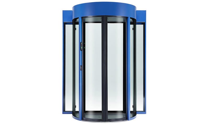 image of FPJ140/2S full automatic door with curved doors