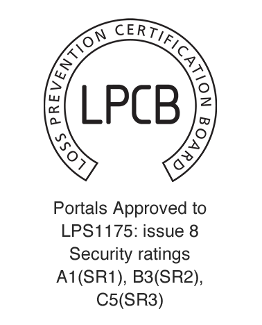 Stamp of approval ref to Certificate LPS1175: issue 8 Security ratings